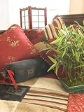 Sticky Rice Black Roll Pillow