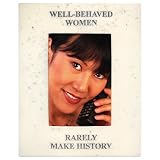 Review House Parts  / Well-Behaved Women Rarely Make History Marble Frame- White(4x6