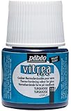 Pebeo Vitrea 160 Glossy Glass Paint 45-Milliliter Bottle, Turquoise
