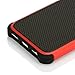 iPhone 6 Case, oneCase™ iPhone 6 4.7 Case Dual Layer Rugged Heavy Duty Impact Matte Armor Defender Hard Hybrid Shock Absorbing Case Cover for Apple iPhone 6 4.7 Inch With Screen Protector & Stylus (2in1-Red/Black)