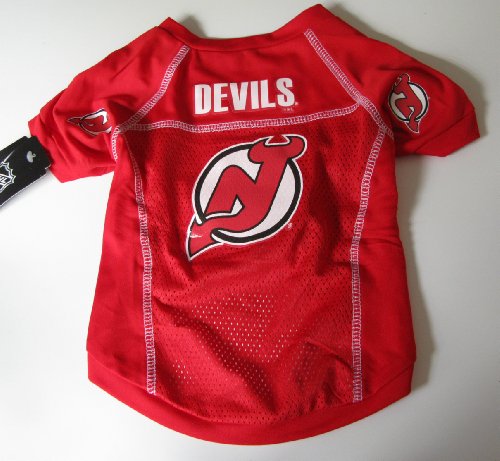 New Jersey Devils Pet Dog Hockey Jersey MEDIUM