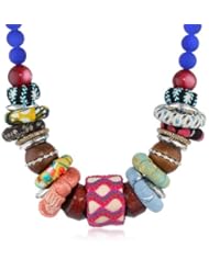 Lenora Dame "Retro" Barts Statement Necklace, 18"