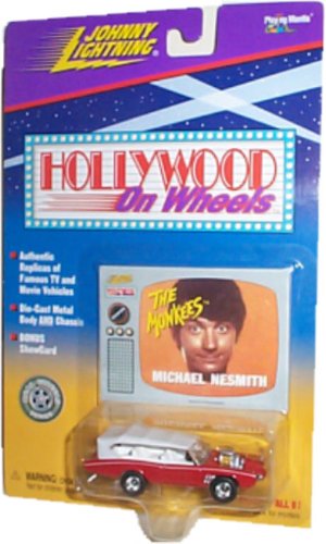 THE Monkees Monkeemobile, Johnny Lightning, Hollywood on Wheels Monkee Mobile