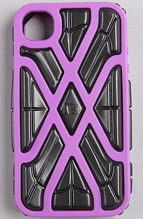 G-Form The X iPhone Case in Purple Shell & Black