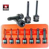 Neiko Super Heavy-Duty Torx Driver Impact Socket Set - 3/8 Drive