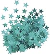 Metallic Teal Star Confetti