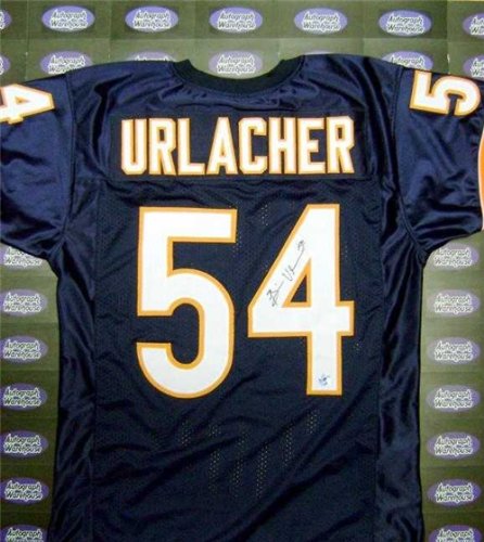 Brian Urlacher Autographed/Hand Signed Football Jersey (Chicago Bears)