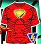 Mens Iron Man Costume T-Shirt Large Size