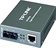 TP-LINK MC200CM Gigabit Media Converter, 1000Mbps RJ45 to 1000M multi-mode SC fiber, up to 550m/1800ft, chassis mountable