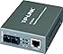 TP-LINK MC200CM Gigabit Media Converter, 1000Mbps RJ45 to 1000M multi-mode SC fiber, up to 550m/1800ft, chassis mountable