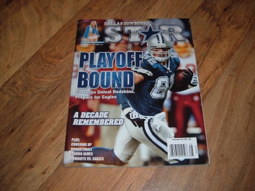 Dallas Cowboys Star magazine, January 2, 2010-Jason Witten breaking free on his career-long 69-yard reception on cover.