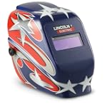 Lincoln Electric Auto - darkening Welding Helmet and Gloves Set