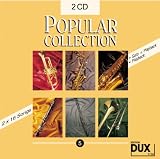 Produkt-Bild: Popular Collection Band 5: 2 CDs mit Halb- und Vollplayback -- 16 weltbekannte popul&auml;re Melodien aus Pop und Filmmusik u.a. mit WE ARE THE WORLD und STAR WARS in klangvollen mittelschweren Arrangements