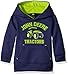 John Deere Boys' Toddler Tractor Tech Fleece Zip Hoodie, Navy, 4T