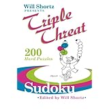 will shortz presents triple threat sudoku 200 hard puzzles