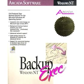 Windows NT Backup Exec ~ Revision 3.3 [3.5" Diskettes - Not CD-Rom]