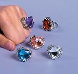 Jewel Heart Rings (1 dz)