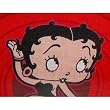 Betty Boop Vintage Style Red Sham