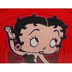 Betty Boop Vintage Style Red Sham