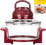 Shef 12 Litre Premium 1400w Red Halog...