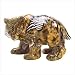 Patchwork Animal-Print Bear Figure - Style 38333