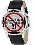 Produkt-Bild: Fossil Ersatzband Uhrenarmband Leder Band 24mm Schwarz FS4387