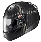 Joe Rocket RKT101 Carbon Fiber Full Face Motorcycle Helmet Black L