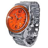 Insignum Herrenarmbanduhr Titanos orange 2008 I212169