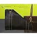 Franklin Covey Leather Top Zip Computer Tote (Black)