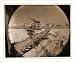 Civil War Photo (M): Varina (?) Landing Virginia. Pontoon bridge across the James river. (Cavalry guardi