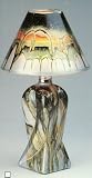 Marble-like Tea Light Lamp