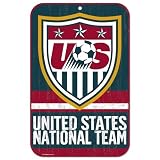 United States Soccer National Team 11" x 17" Door Sign