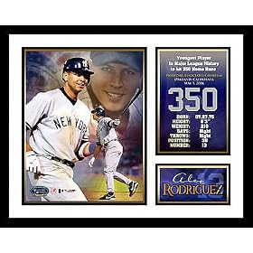 Alex Rodriguez New York Yankees -350 HR- Framed Career Milestone Collage