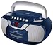 Produkt-Bild: Radiorecorder CD-Player Kassette Boombox Tuner Radio Denver TCD-34C blau