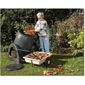 Urban Compost Tumbler Uct-9 - This Garden Composter Is Far Superior to an Old Fashioned Compost Bin. Makes Composting Fast, Easy & Clean. - Makes a Great Gift Idea for a Gardener