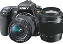 Sony Alpha DSLRA300X 10.2MP Digital SLR Camera with Super SteadyShot Image Stabilization with DT 18-70mm f/3.5-5.6 & DT 55-200mm f/4-5.6 Zoom Lenses