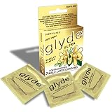 GLYDE Premium Condoms Natural Vanilla Flavor