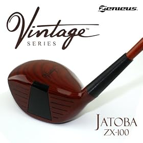 Jatoba ZX-100 (LEFT) Vintage Series | Limited Edition Vintage Series Wooden Painted Driver | Excellent Golf Gift