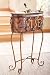 Wine Cooler with Floor Stand in Antique Copper and Gold Finish