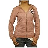 Brand New Roxy Ladies Pink Sweatshirt Hoodie
