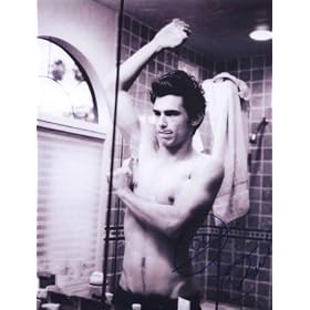 Shirtless James Franco Signed Portrait
