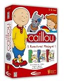 Caillou tripack - anniversaire + 4 saisons + chasse au trésor