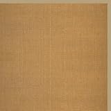 Anji Mountain Bamboo Chairmat and Rug Co AMB0107 0058 2 feet 6 inches x 9 feet Sisal Area Rug Boucle Weave with Tan cotton border