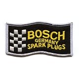 ＢＯＳＣＨ刺繍ワッペン　黒