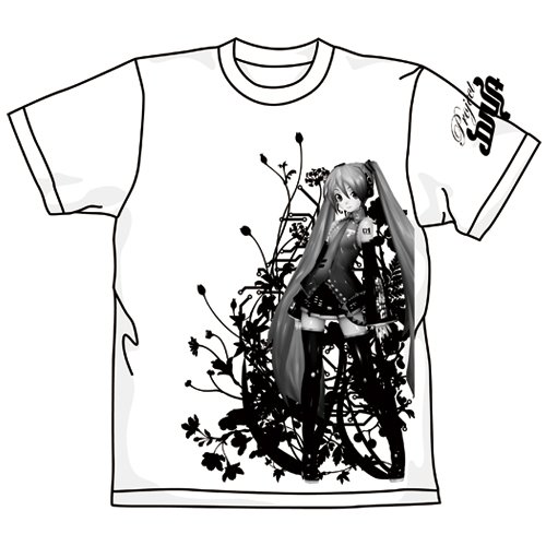 Cover image : 初音ミク -Project DIVA- 初音ミク -Project DIVA-ミクTシャツ ホワイト サイズ:L