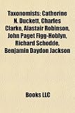 Produkt-Bild: Taxonomists: Catherine N. Duckett, Charles Clarke, Alastair Robinson, John Paget Figg-Hoblyn, Richard Schodde, Benjamin Daydon Jack