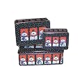 Snowmen Metal Tins Set of 3