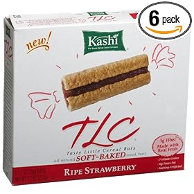 Kashi TLC Cereal Bar. Strawberry, 6-Count Bars (Pack of 6)