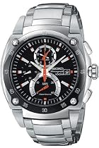 Seiko Men's Sportura Retrograde Chronograph Watch #SPC001