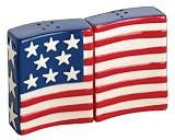 Boston Warehouse Flags Flying Salt and Pepper Set